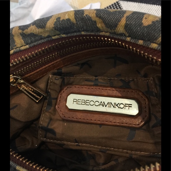 Rebecca Minkoff Animal Print Canvas & Leather Bag - Picture 5 of 8